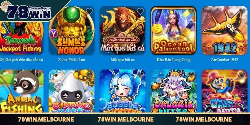 Ưu điểm của sân chơi bắn cá 78WIN không pha