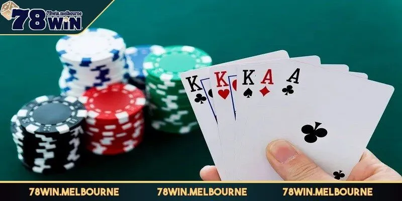 Trò chơi bài Poker là siêu phẩm kinh điển rất phổ biến trên toàn Thế giới